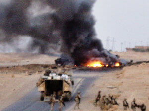 Roadside Bombing, Iraq